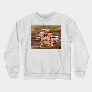 Mandarin Duck in NYC Crewneck Sweatshirt